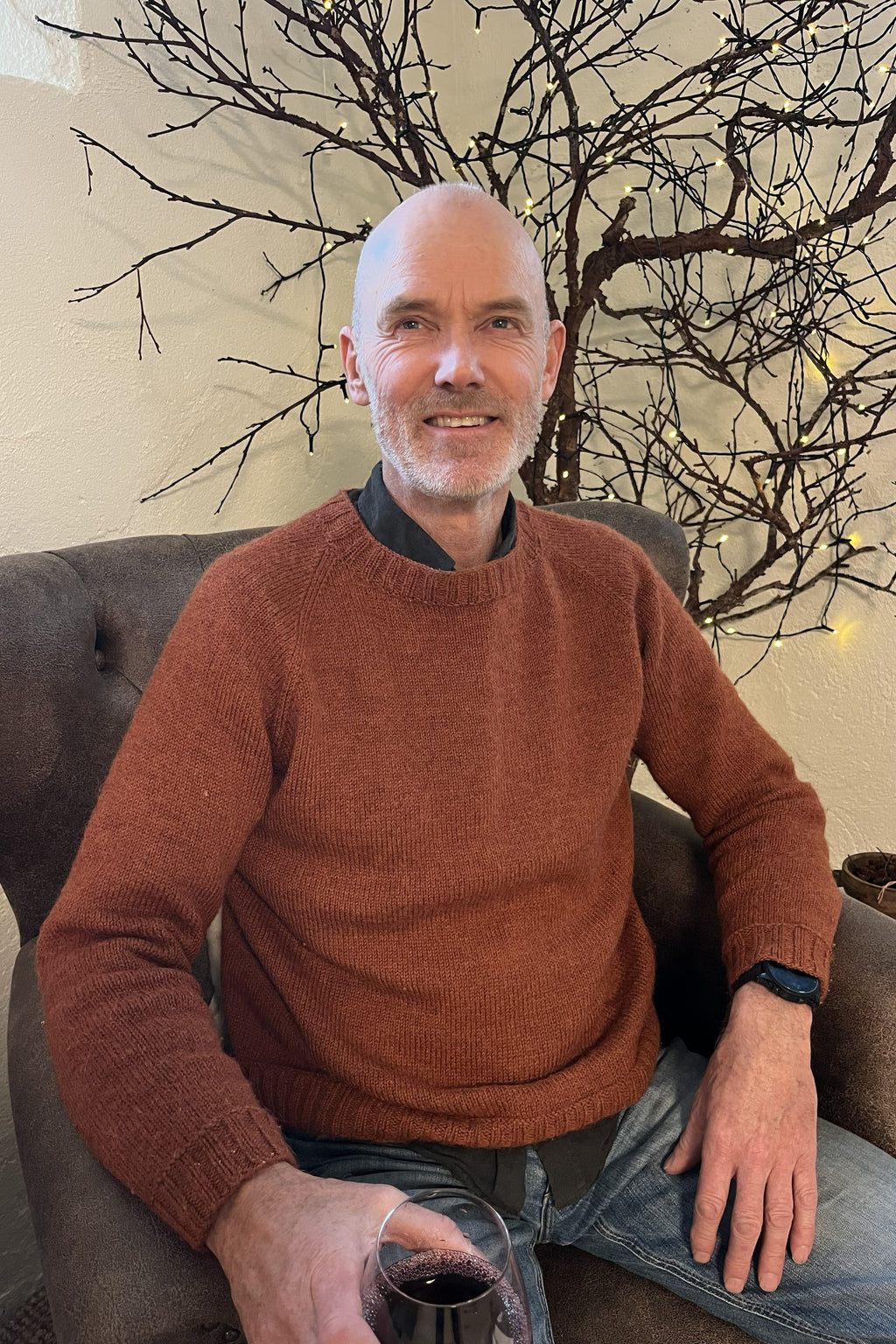 Strikkeoppskrift LUNT Siljan kobber ullgenser dame/mann
