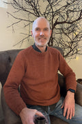 Strikkeoppskrift LUNT Siljan kobber ullgenser dame/mann