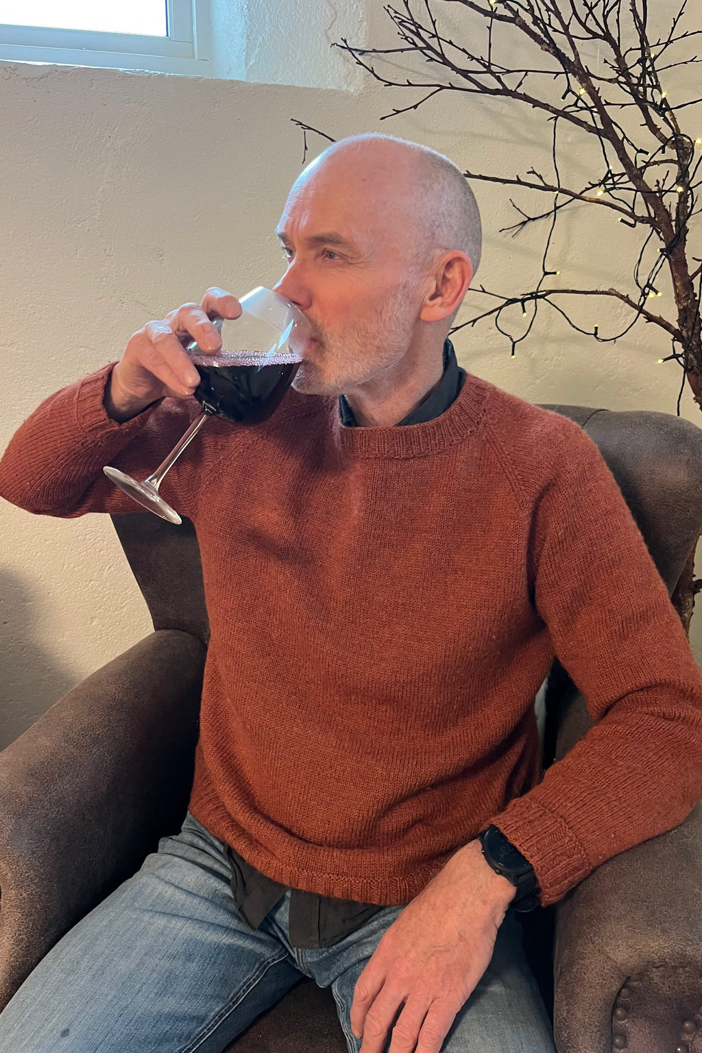 LUNT Siljan kobber ullgenser dame/mann