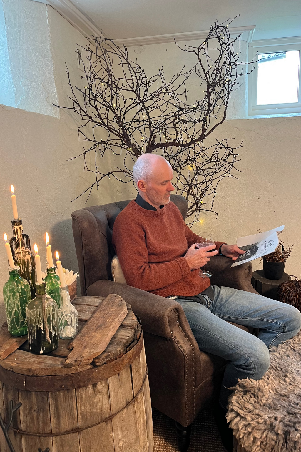 LUNT Siljan kobber ullgenser dame/mann
