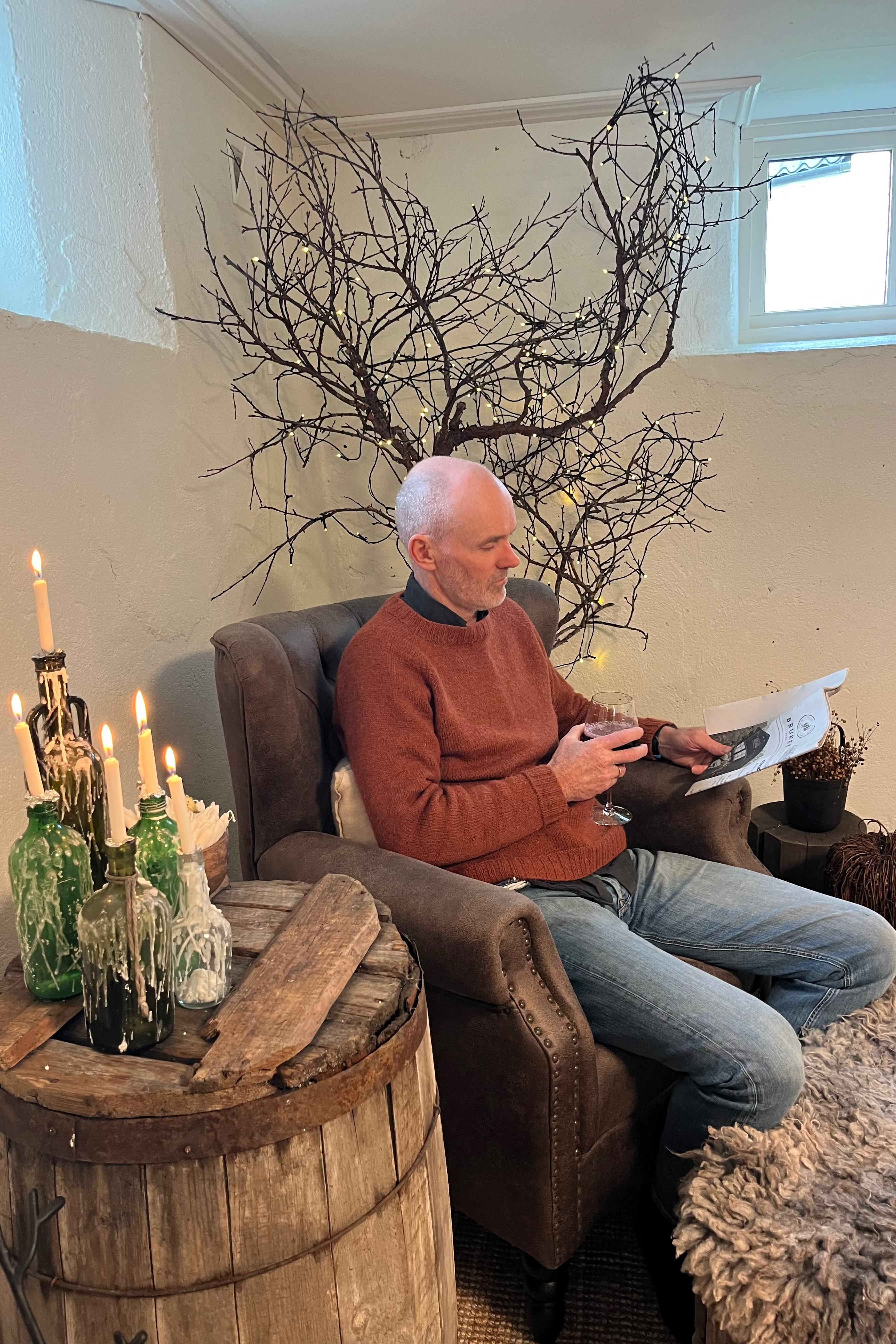 LUNT Siljan kobber ullgenser dame/mann