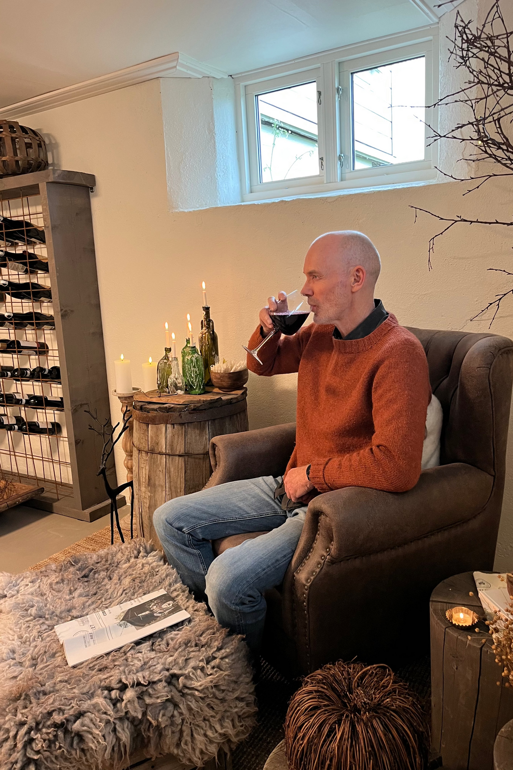 LUNT Siljan kobber ullgenser dame/mann