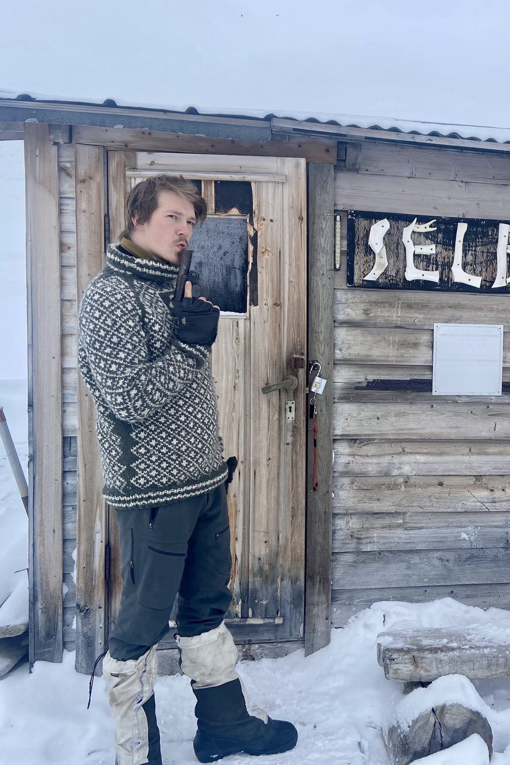 LUNT Svalbard pote mose dame/mann