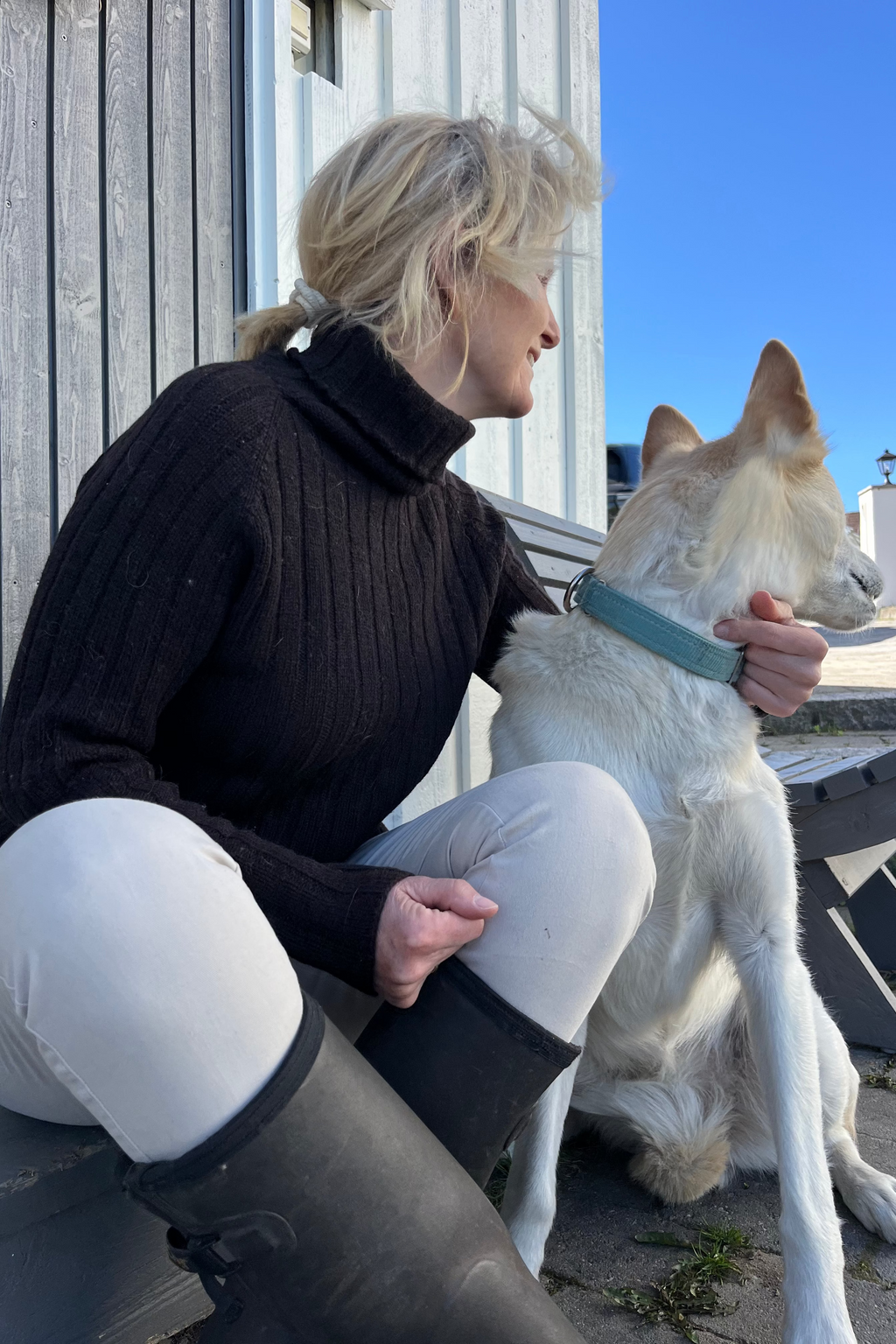 LUNT Toten svart ullgenser dame/mann