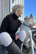 LUNT Toten svart ullgenser dame/mann